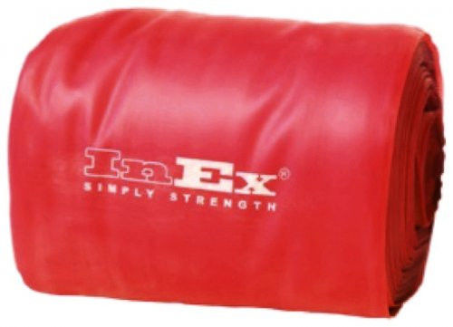 Аммортизатор ленточный INEX Body Band (рулон 25м.) среднее сопротивление красный