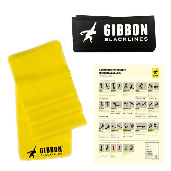 Слэклайн Gibbon Fitness line 15 m