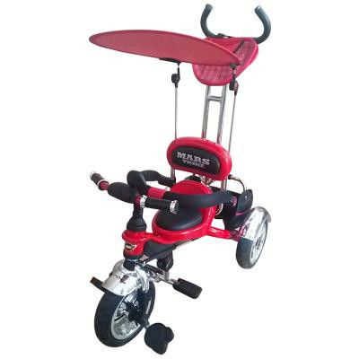 Велосипед детский трехколесный с надувными колесами MARS Trike красный
