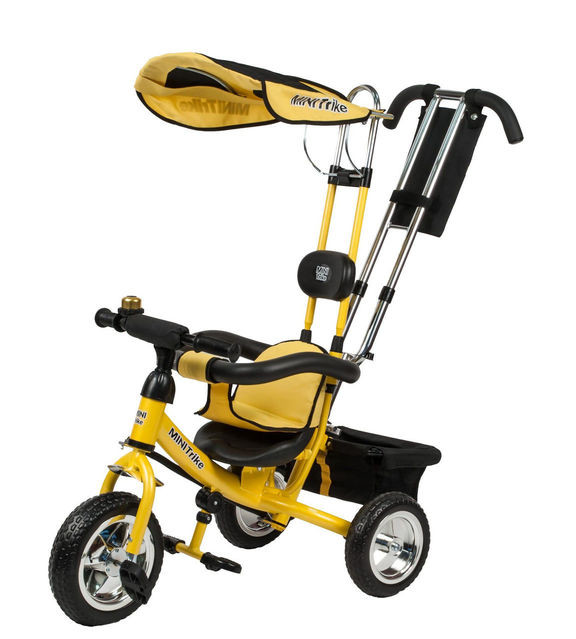 Велосипед детский трехколесный Mini Trike желтый