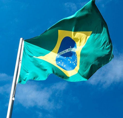 Флаг Бразилии 90х150см