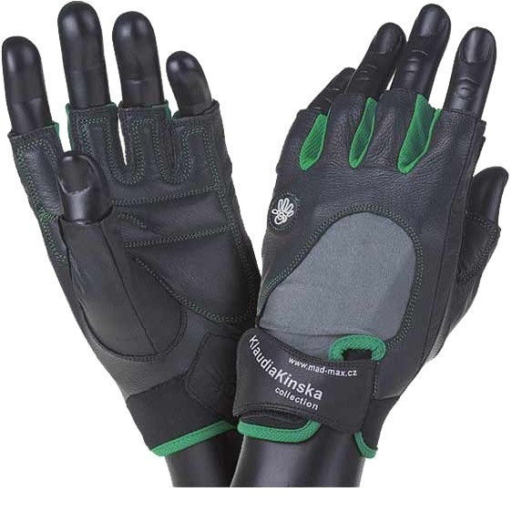 Перчатки для фитнеса Mad Max Klaudia MFG920 (L) зеленые