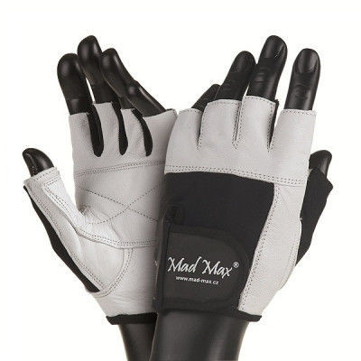 Перчатки для фитнеса Mad Max Fitness MFG444 (L) белые
