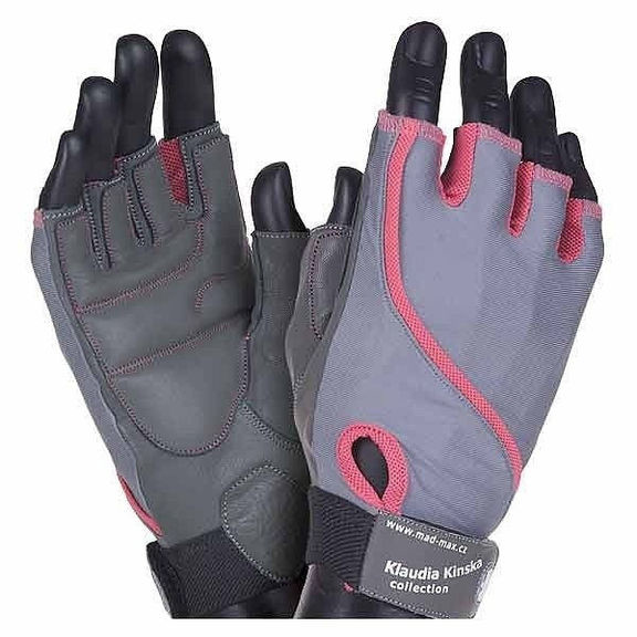 Перчатки для фитнеса Mad Max Klaudia MFG910 (L) розовые