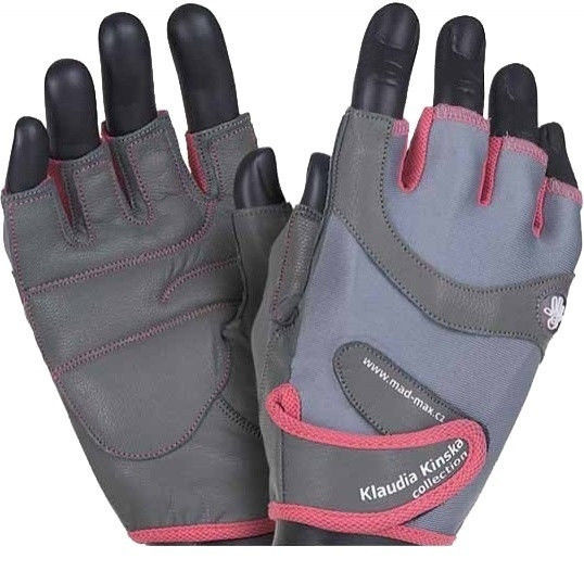 Перчатки для фитнеса Mad Max Klaudia MFG930 (L) розовые