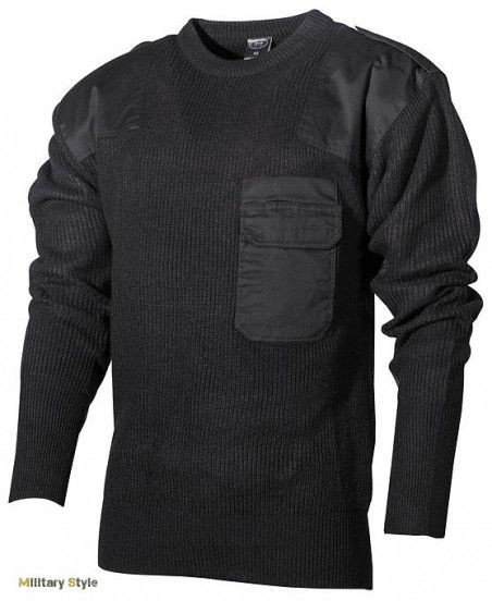 Пуловер BW акриловый (Black)