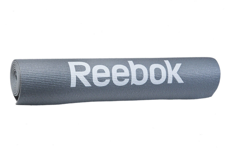Коврик для йоги Reebok 0,4 см серый