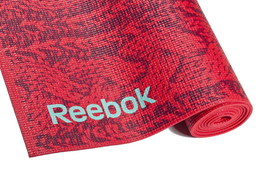 Коврик для йоги Reebok 0,4 см красный
