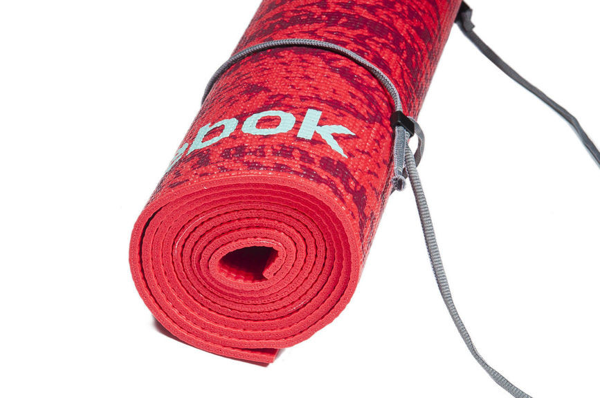 Коврик для йоги Reebok 0,4 см красный