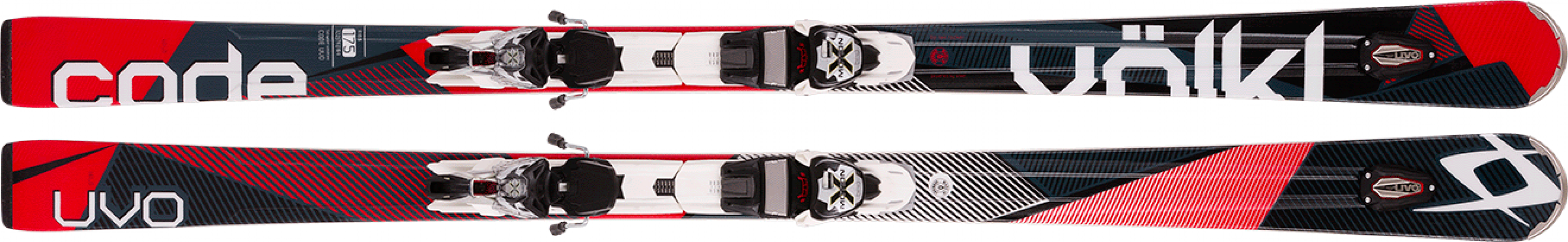 Комплект: лыжи Volkl Code UVO 16/17 + крепление xMotion 11.0 D