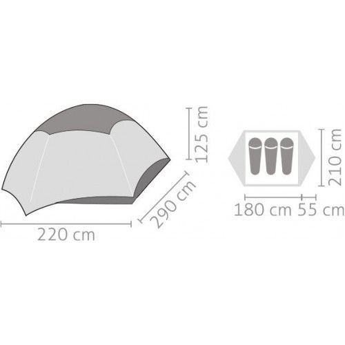 Палатка Salewa Denali 3 (2016)