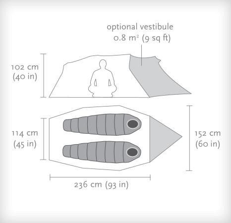 Палатка Black Diamond Fitzroy 2P