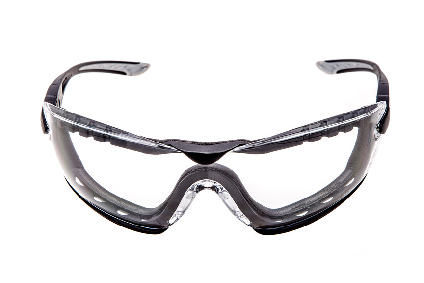Очки защитные Bolle Cobra с прозрачными линзами и ремешком