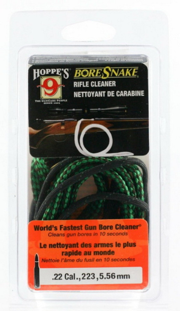Шнур протяжка Hoppe's BoreSnake для чистки оружия  калибр 22,222,223