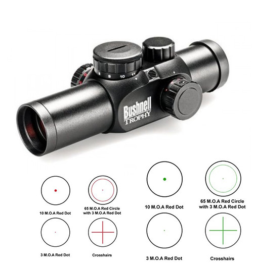 Прицел коллиматорный Bushnell Trophy M 1х28, Red/Green Dot