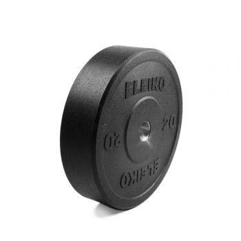 ELEIKO Диск амортизирующий XF 20 кг, черный