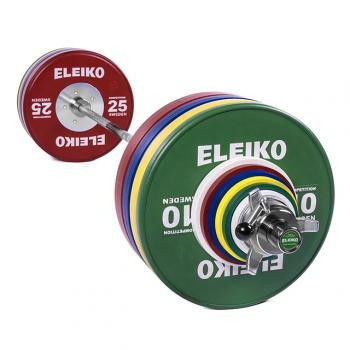 Штанга параолимпийская в сборе ELEIKO 190,5 кг