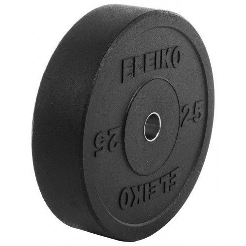ELEIKO Диск амортизирующий XF 25 кг, черный