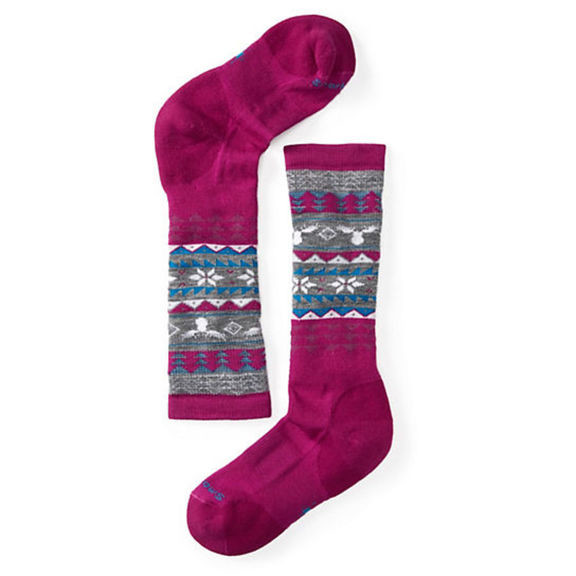 Термошкарпетки Smartwool Girls' Wintersport Fairisle Moose Socks