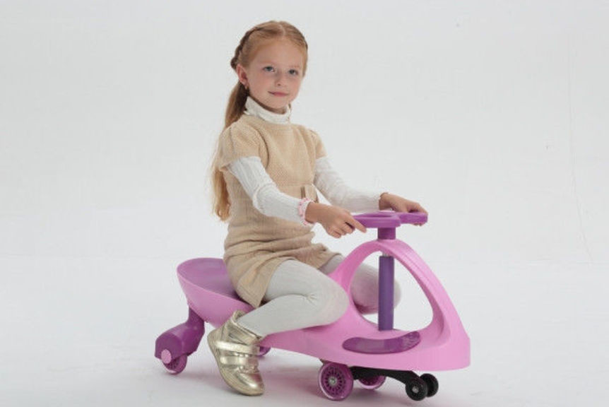 Дитяча машинка Smart Car NEW Рожева