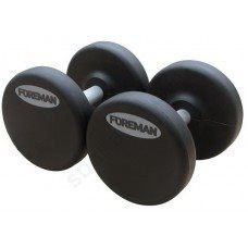 Гантели фиксир. обрезиненные FOREMAN, 6 кг