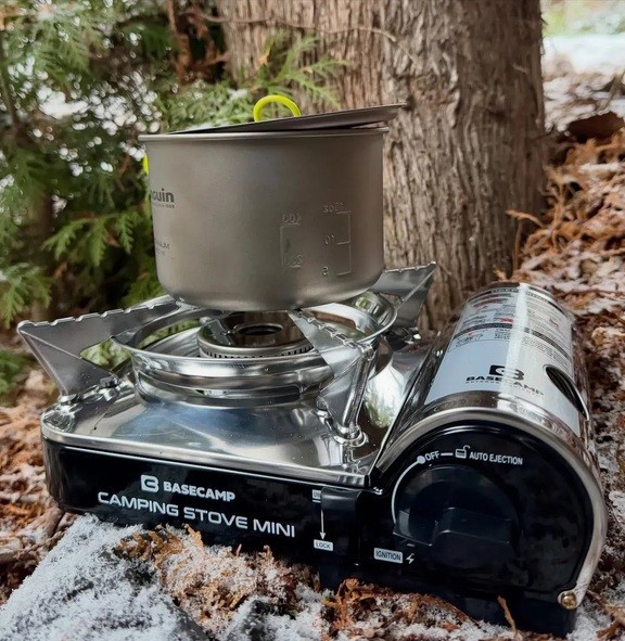 Портативна газова плитка Base Camp Camping Stove Mini