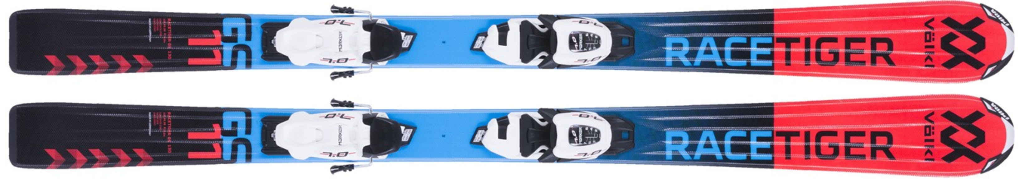 Комплект: лыжи Volkl Racetiger Junior vMotion 17/18 + крепление 4.5 VMotion Junior