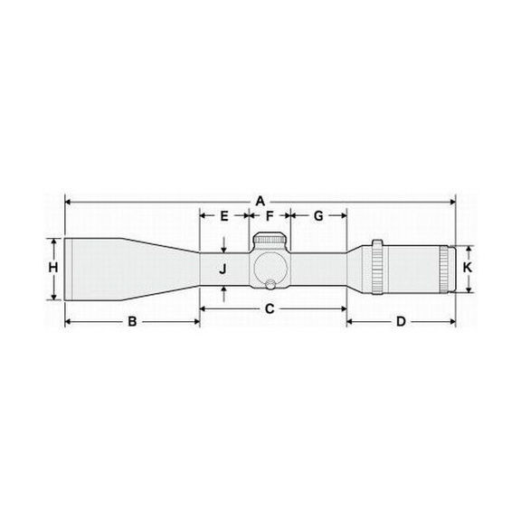 Прицел оптический Hakko Superb 2.5-10X42 (Mil Dot IR R/G)