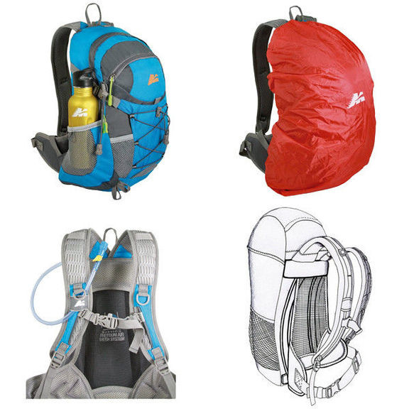 Рюкзак Marsupio See 20 Grigio Azzuro