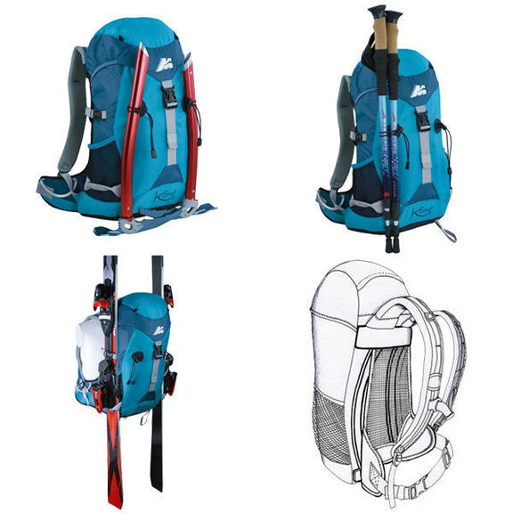 Рюкзак Marsupio Kamet 30 Azzurro