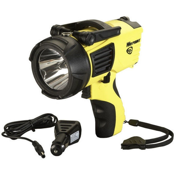 Фонарь Streamlight Waypoint 12V DC power cord Yellow