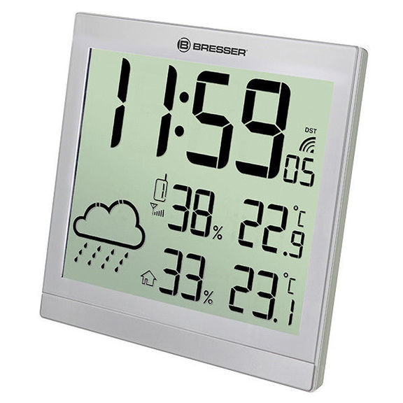 Метеостанция Bresser TemeoTrend JC silver