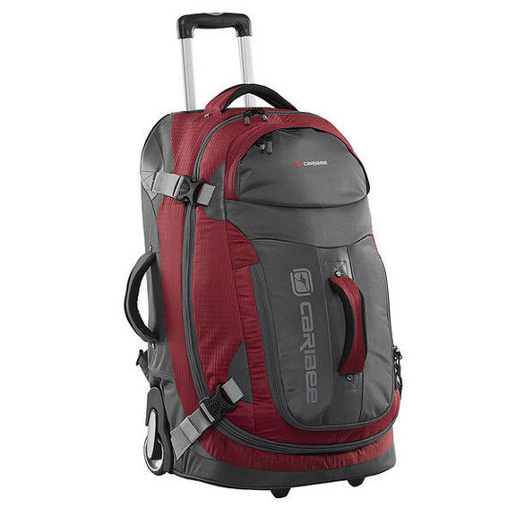 Сумка дорожная Caribee Time Traveller 70 Red/Charcoal