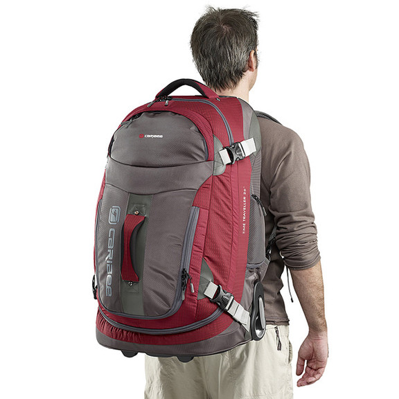 Сумка дорожная Caribee Time Traveller 70 Red/Charcoal