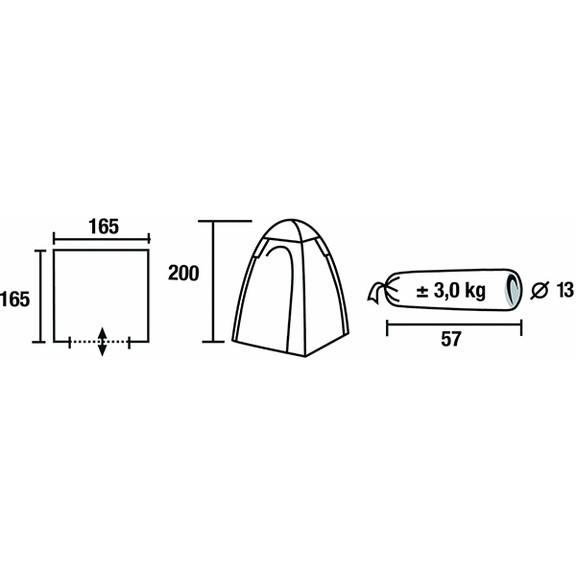 Палатка High Peak Aquadome