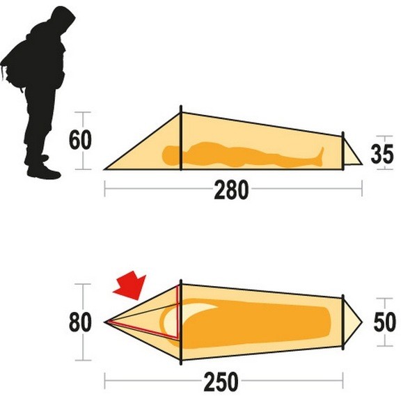 Палатка Ferrino Bivy 1