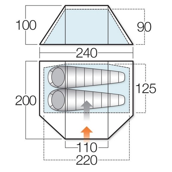 Палатка Vango Tango 200