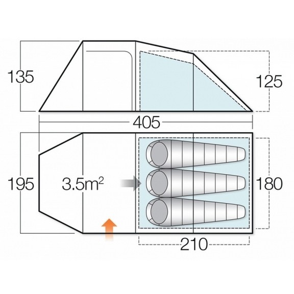 Палатка Vango Mambo 300