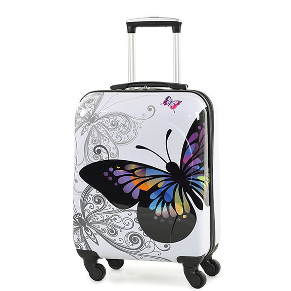 Чемодан Rock MIRO Butterfly (S)