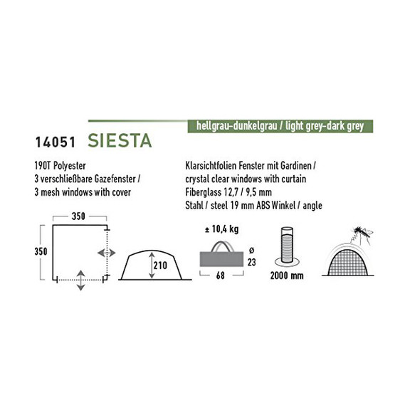 Палатка High Peak Siesta