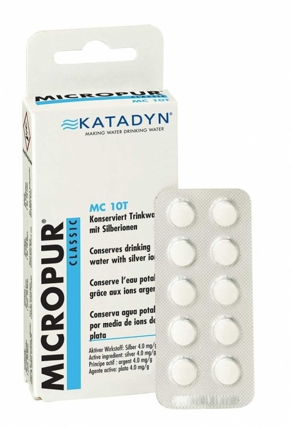 Обеззараживающие таблетки для воды Micropur Classic MC 10T 40 tab