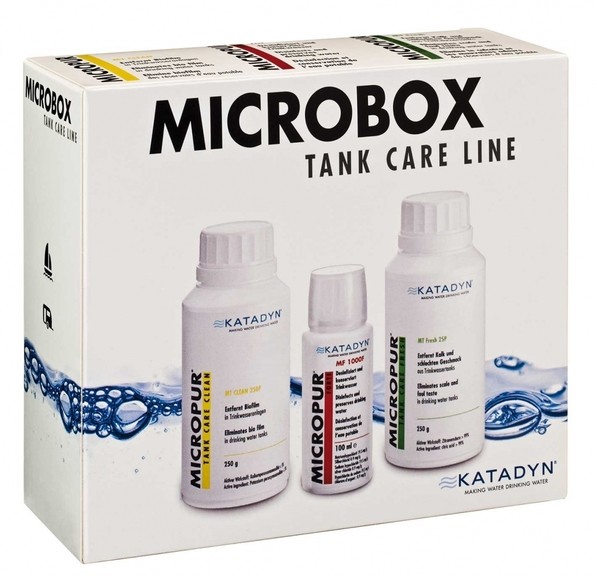 Набір препаратів для очищення резервуарів із водою Micropur Tankline MT Box 250 г