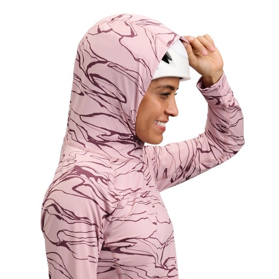 Толстовка женская Black Diamond W LS Alpenglow Hoody