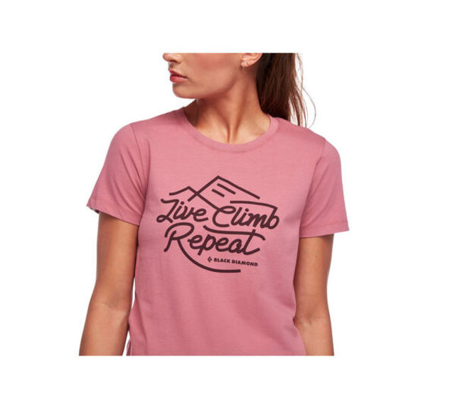 Жіноча футболка Live Climb Repeat Tee