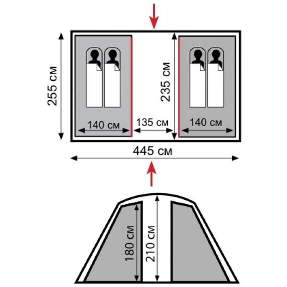 Палатка Tramp Eagle TRT-064.04