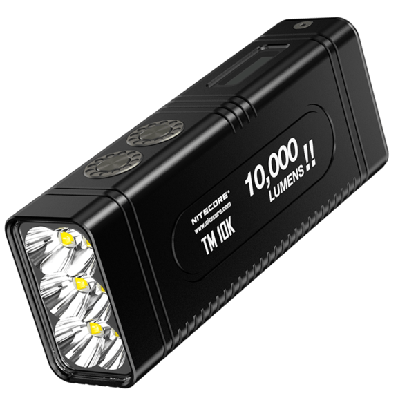 Мощный перезаряжаемый фонарь Nitecore TM10K