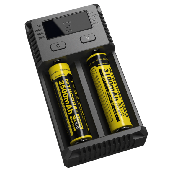 Зарядний пристрій Nitecore Intellicharger New i2 двоканальний