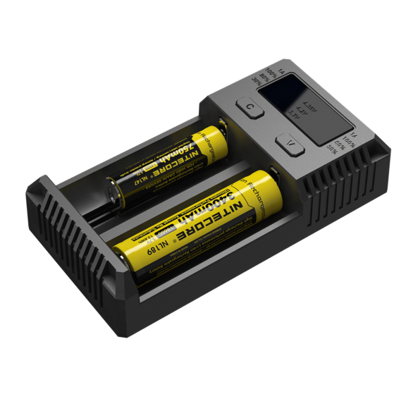 Зарядний пристрій Nitecore Intellicharger New i2 двоканальний