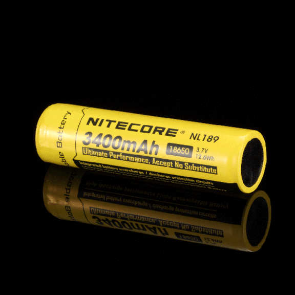 Аккумулятор Nitecore NL189 18650 (3400mAh)