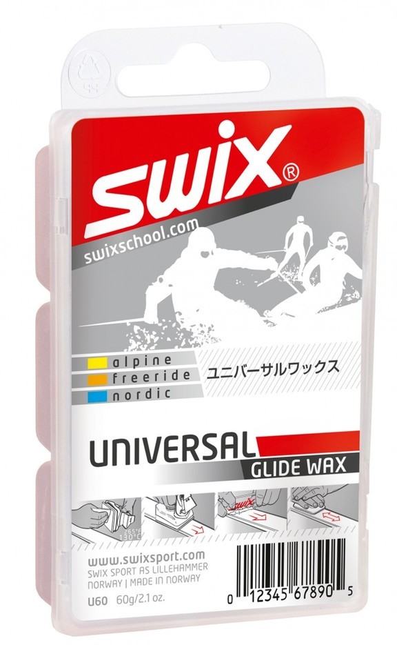 Универсальный парафин Swix U60 Universal Wax 60g
